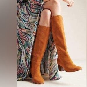 Chic Tan Heeled Boots